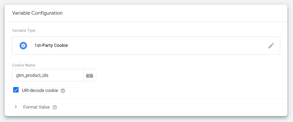 As we are working with Google Tag Manager anyways, we can just use the 1st Party Cookie template. It has a built-in URI-decode option available, which, when ticked, will do the first step in decoding all UTF-8 characters back to their original format.