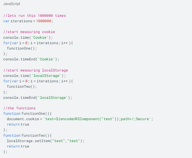 Javascript Local Storage