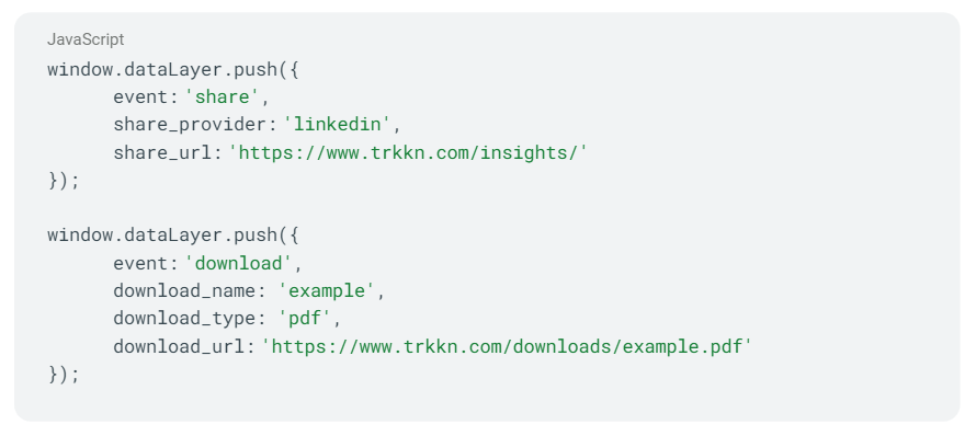 A flat dataLayer. Still not ideal.